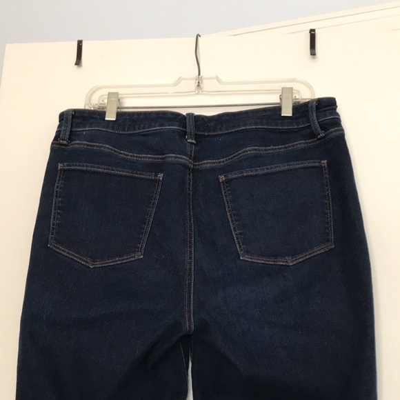 Talbots dark wash slim ankle jean - Picture 6 of 10